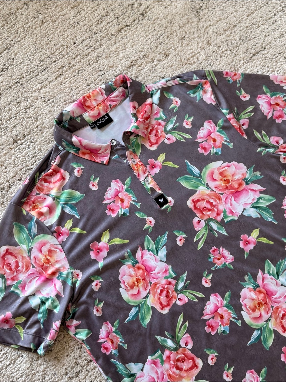 Men’s bad birdie golf polo XL